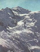 william r clark paccard balmat och de flesta andra andra alpinister tog sig upp till mont blancs topp pa nordsidan oil painting artist